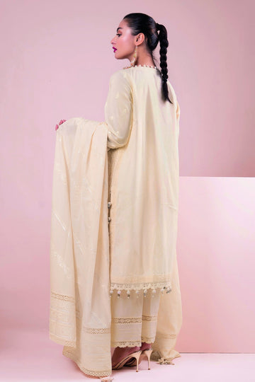 Bc22104 Off-white Khaadi Eid Collection 2022 Online Shopping